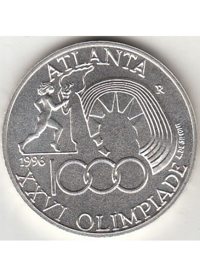 1996 - Lire 1000 XXVI Olimpiadi Atlanta Italia
